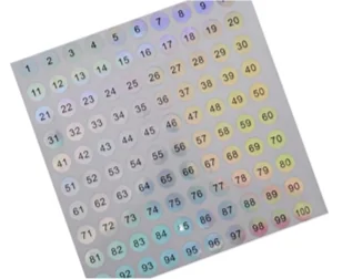 Alfabitnets number holograms 9